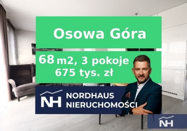 Bydgoszcz Osowa Góra, 675 000 zł, 68 m2, pietro 2