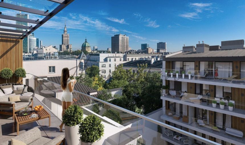 Warszawa Śródmieście, 1 799 000 zł, 51.4 m2, z balkonem - zdjęcie 1