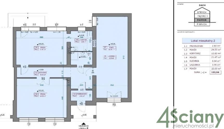 Warszawa Wawer, 997 000 zł, 100 m2, do wykończenia miniaturka 6