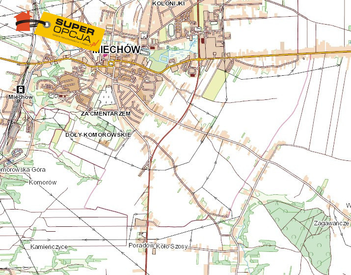 Miechów, 1 760 000 zł, 1.76 ha, droga dojazdowa asfaltowa miniaturka 2