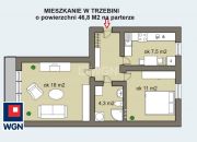 Trzebinia, 325 000 zł, 46.8 m2, M2 miniaturka 3