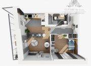 Mieszkanie NOWE 44,77m2 ,2 pok. w Centrum Wrocławia/Stare Miasto miniaturka 5