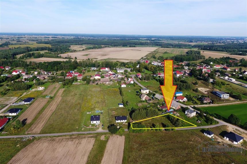 Turowo - działka przy oświetlonej ulicy, media. miniaturka 7