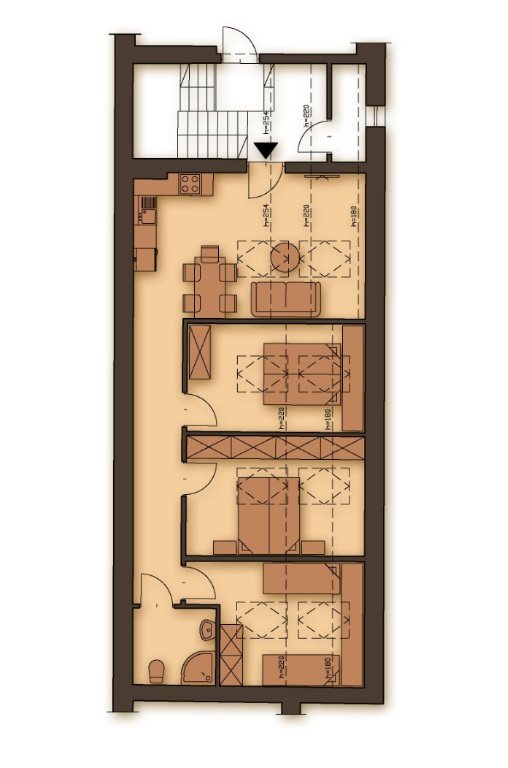 MIESZKANIE NA SPRZEDAŻ-UL.WYGODA-62,53M2 miniaturka 3