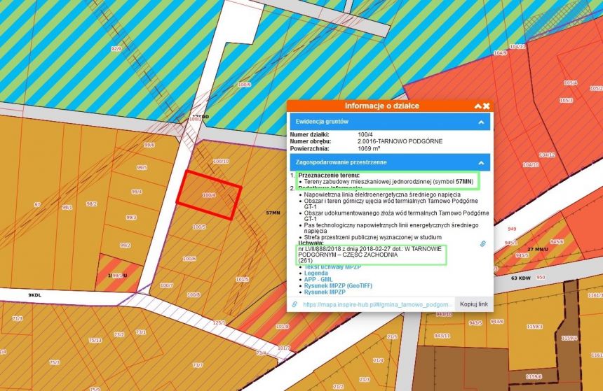 Działka 1069 m² w Centrum Tarnowa miniaturka 4