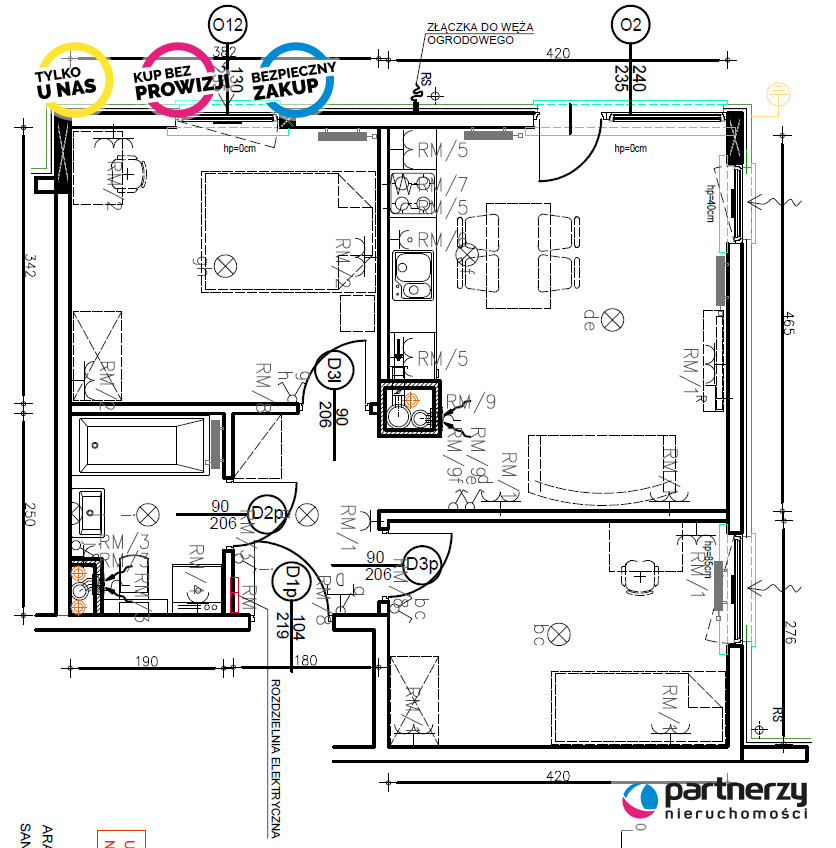 Gdańsk Osowa, 729 000 zł, 54.61 m2, parter/2 miniaturka 17