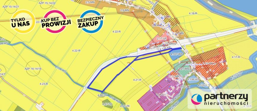 Głowaczewo, 2 504 000 zł, 3.13 ha, siedliskowa - zdjęcie 1