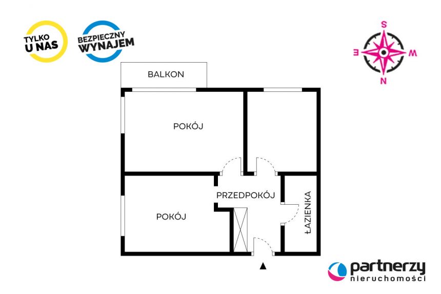 Gdańsk Przymorze, 2 800 zł, 43 m2, pietro 2 miniaturka 15