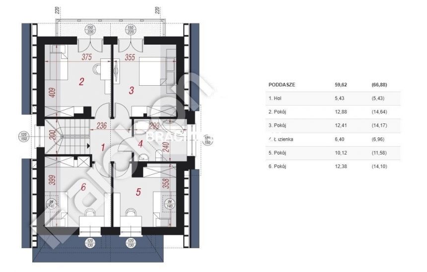 DOM WOLNOSTOJĄCY 136m2 /bez prowizj miniaturka 9