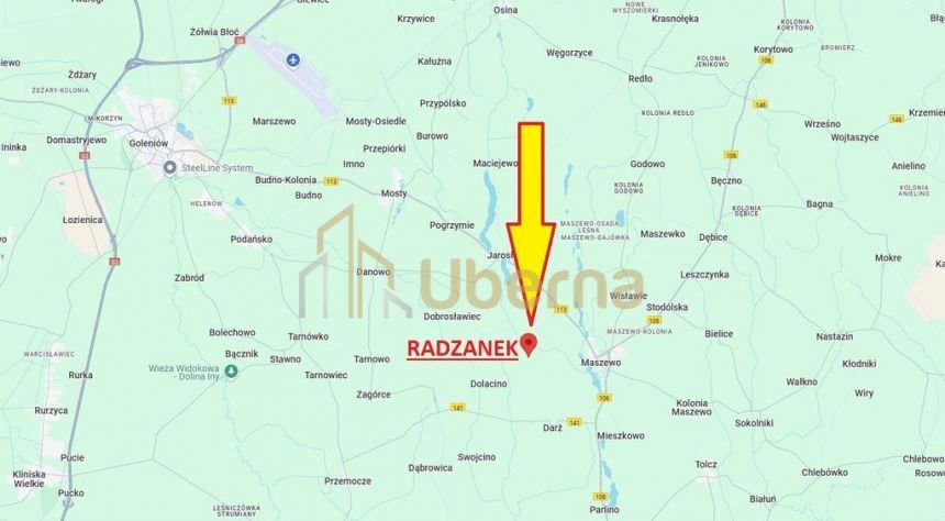Działka w Radzanku–Gm.Maszewo war.zabud. miniaturka 4
