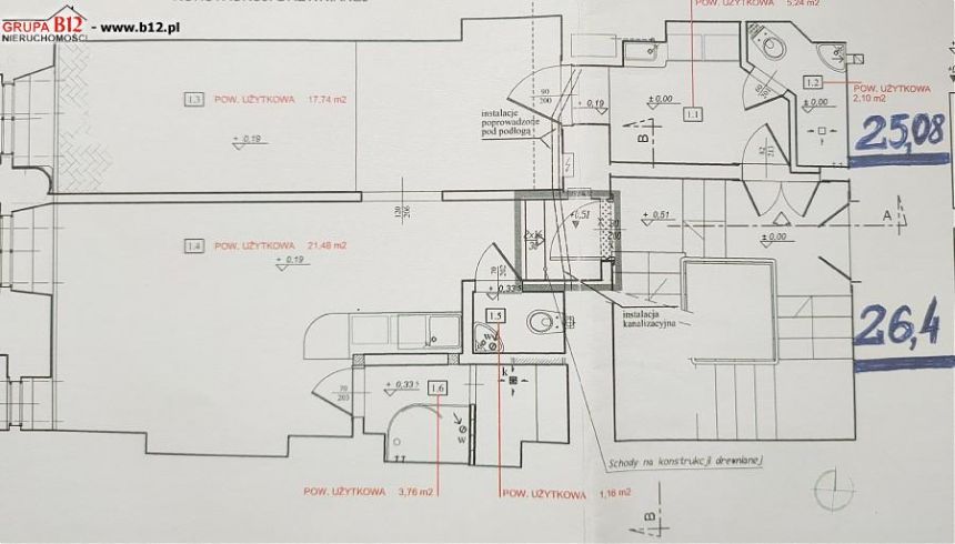 Kraków, 1 799 000 zł, 51.48 m2, pietro 1 miniaturka 2