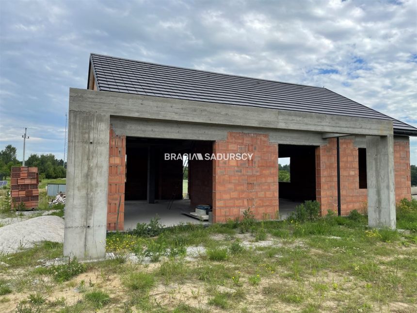 Dom wolnostojący przy Puszczy 120m2 stan surowy miniaturka 4