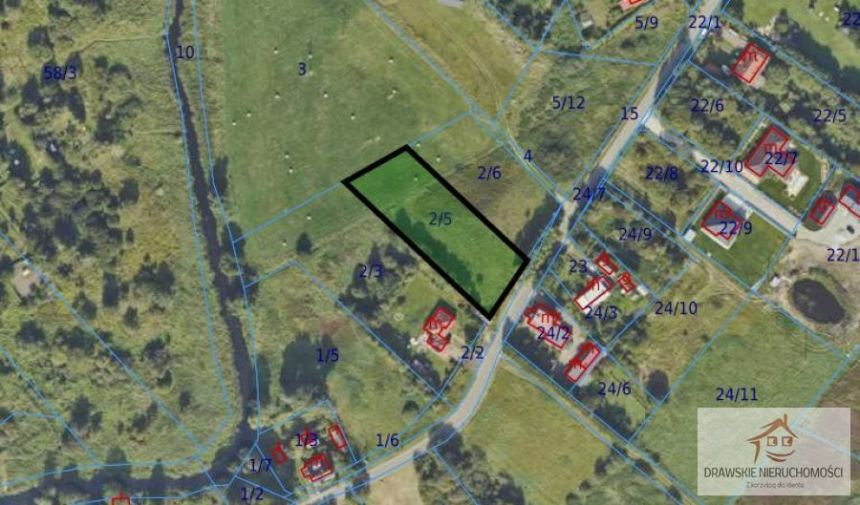 Drawsko Pomorskie, 250 000 zł, 27.35 ar, w kształcie trapezu miniaturka 3