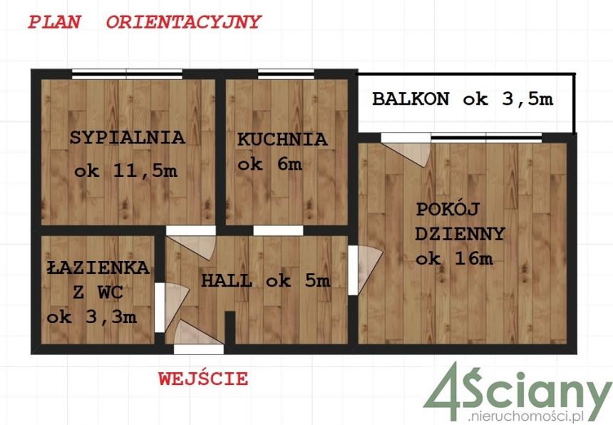 Rozkładowe 2 pokoje z widną kuchnią !!! miniaturka 2