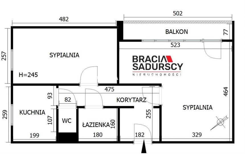 2 pokoje na parterze w zielonej części Wieliczki miniaturka 22