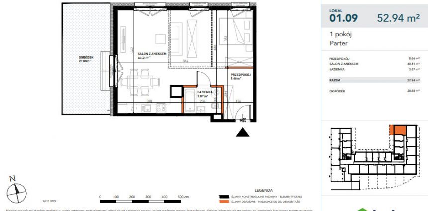 Piękny apartament w topowej lokalizacji/idealny pod wynajem/blisko Świdnickiej miniaturka 9