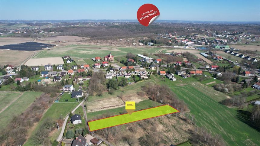 Działka budowlana 17 arów w Wołowicach! - zdjęcie 1