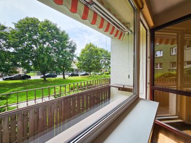 3 duże pokoje, balkon, cisza, zieleń