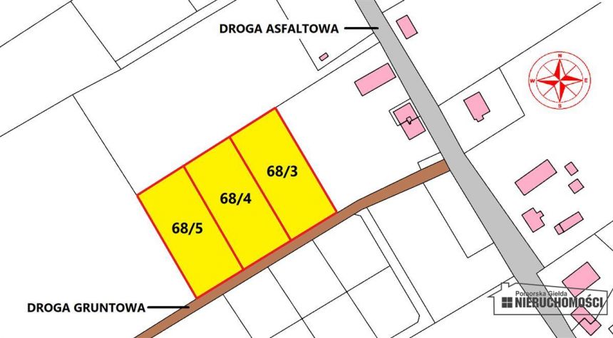 Duże działki budowlane - Nowy Chwalim gm. Barwice. miniaturka 4