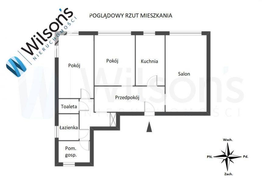 Oława, 376 380 zł, 91.8 m2, pietro 3 miniaturka 1