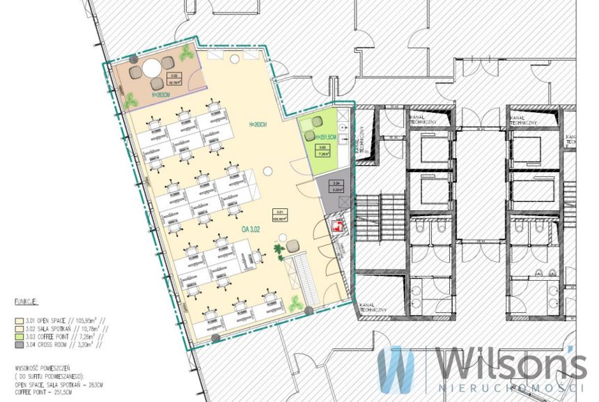 Warszawa Śródmieście, 14 063 zł, 133 m2, 3 pokoje miniaturka 7