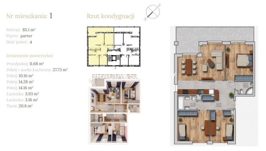 MIESZKANIA W STANIE DEWELOPERSKIM KRAKÓW miniaturka 8