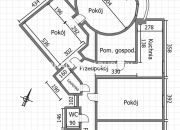 pl. inwalidów, biuro 119m2, I piętro po remoncie miniaturka 42