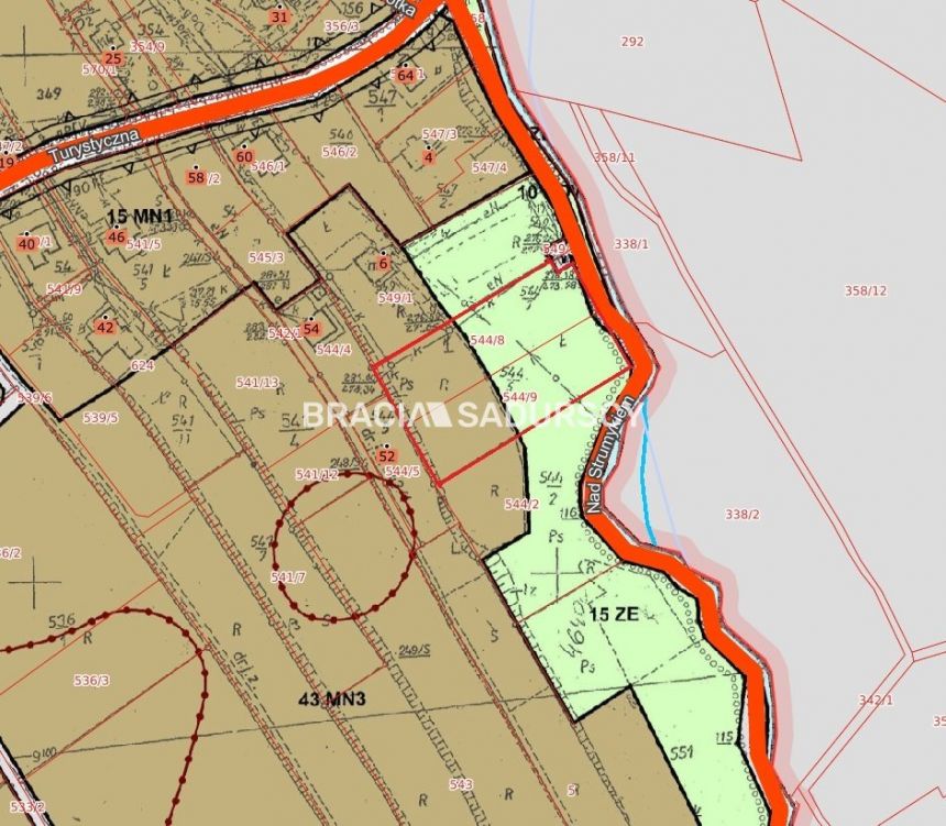 Zelków, 1 100 000 zł, 43.6 ar, woda w drodze miniaturka 6