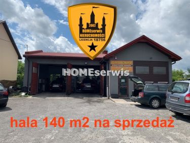 Na sprzedaż hala wqarsztatowa/magazynowa 160 m2