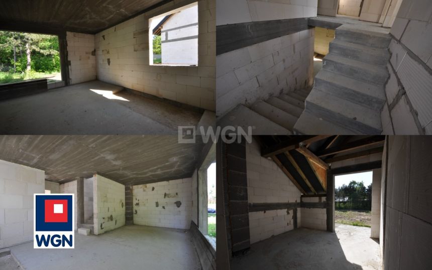 Blok Dobryszyce, 329 000 zł, 173.66 m2, stan surowy otwarty miniaturka 9