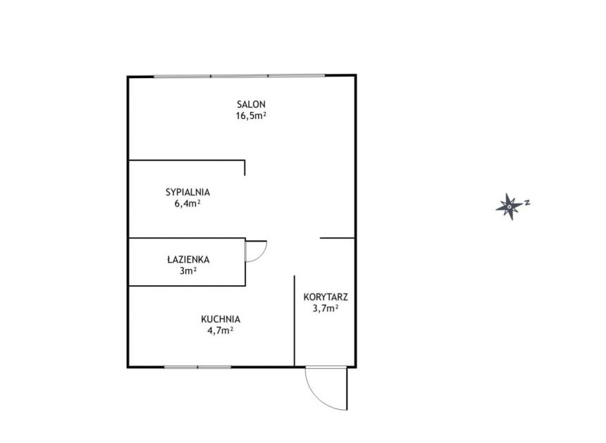 Gdynia Witomino, 449 000 zł, 34.29 m2, 2 pokojowe miniaturka 7