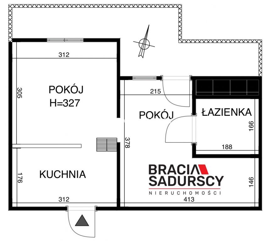Dwa ciche pokoje z antresolą ul. Św. Wawrzyńca. miniaturka 22