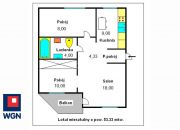 Konieczki, 435 000 zł, 53.33 m2, z loggią miniaturka 3