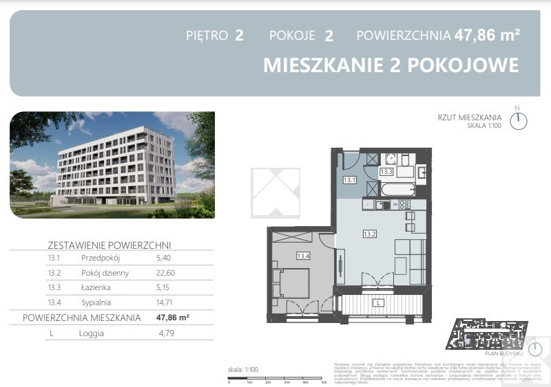 PrZeDsPrZeDaŻ - 2 pokoje | loggia | garaż miniaturka 2