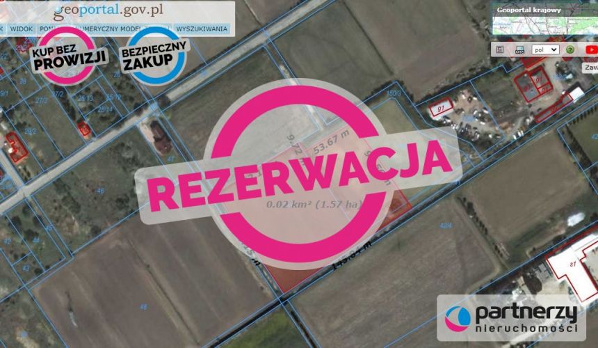 Gdańsk Olszynka, 2 250 000 zł, 1.5 ha, inwestycyjna - zdjęcie 1