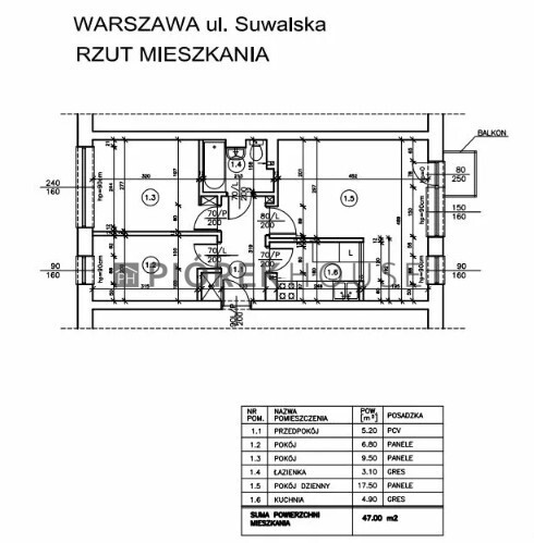 3-pokojowe mieszkanie na Targówku miniaturka 8