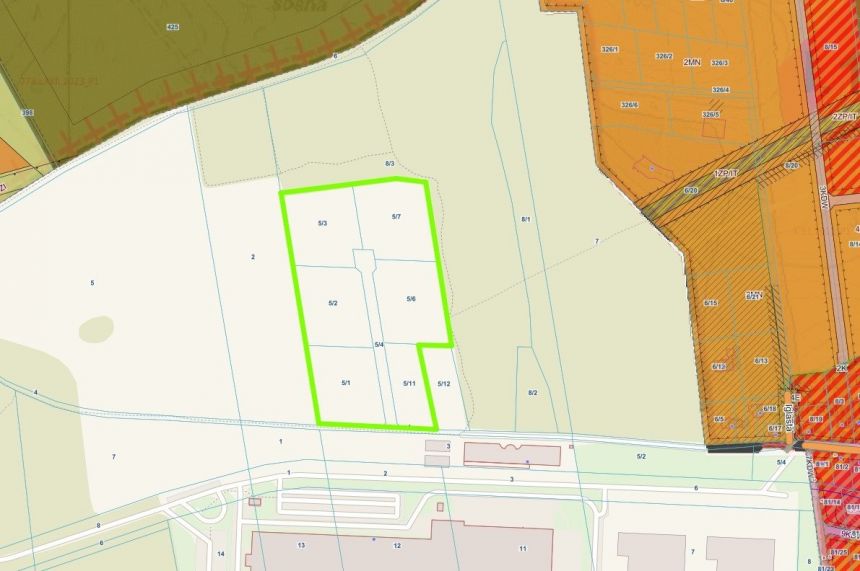 Karolin, teren inwestycyjny 38.600 m2 miniaturka 6