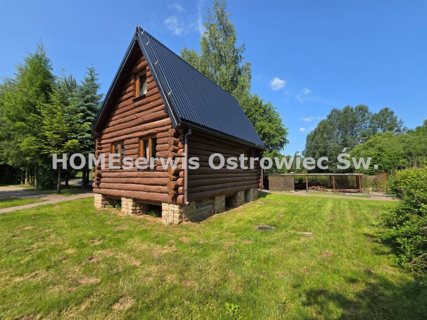 Dom z bali góralski Czerwona Góra działka 4600 m2 miniaturka 5