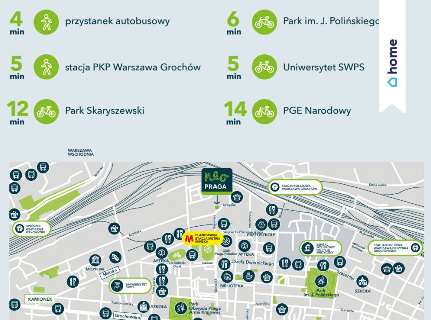 Nowoczesne Mieszkanie 2-Pokojowe na Pradze miniaturka 8