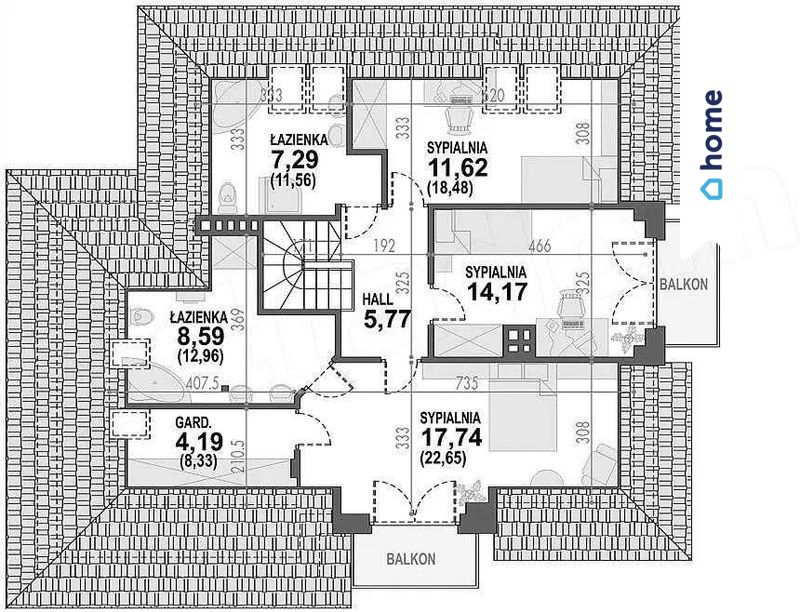 Rzeszów, 1 250 000 zł, 160 m2, otwarta kuchnia miniaturka 3