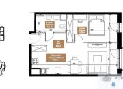 45,56 m2 - 2 pokoje - wysoki standard inwestycji miniaturka 4