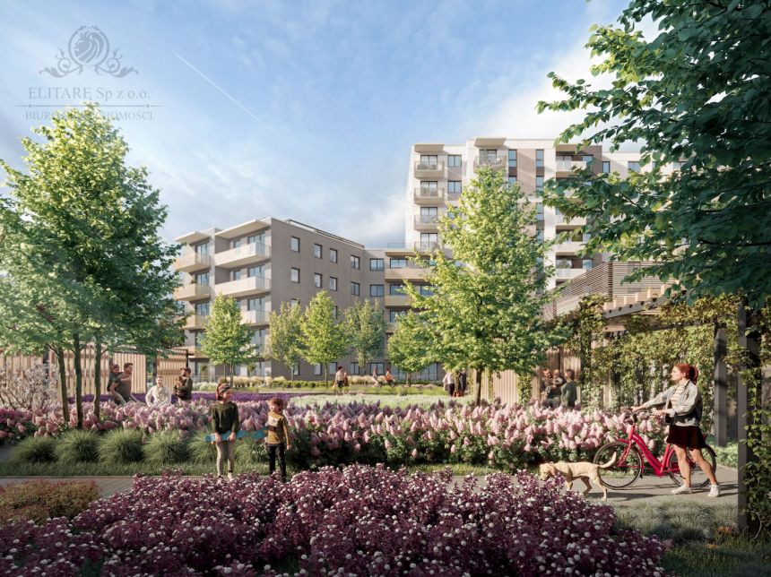 Piękne mieszkanie 2pok. o pow 38,20m2 z balkonem/ Partynice Braterska miniaturka 14