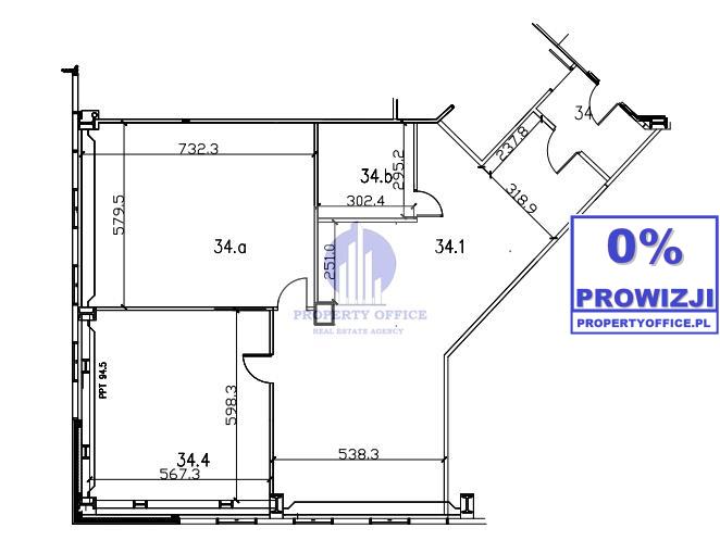 Mokotów: biuro 173,80 m2 miniaturka 2