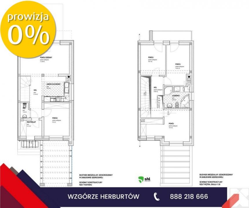 Przemyśl ul. Fabryczna nowoczesna szeregówka SZ10 miniaturka 5