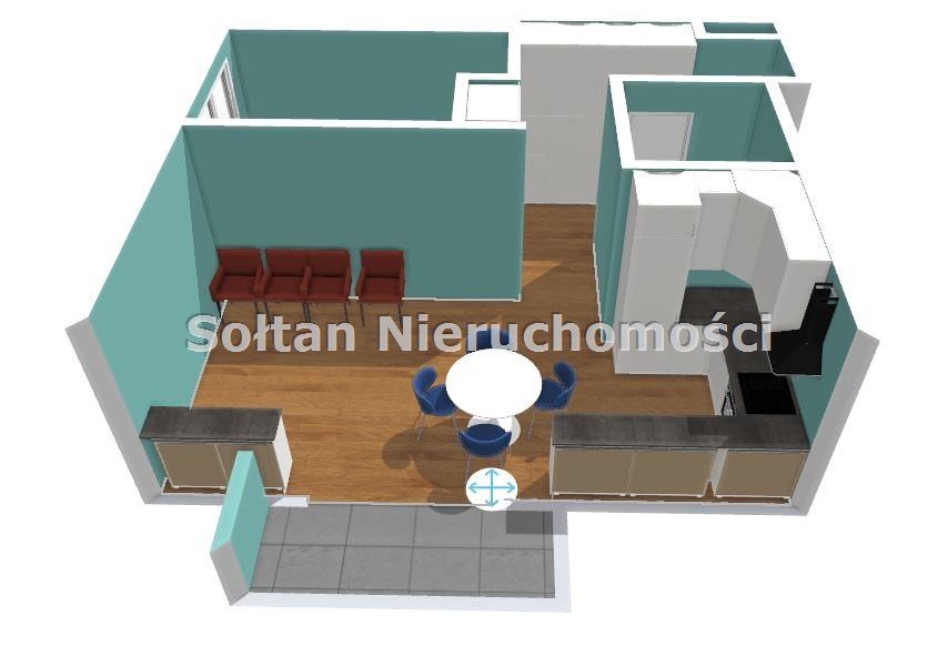 2 pokoje *kuchnia* balkon*Metro  Słodowiec* miniaturka 6