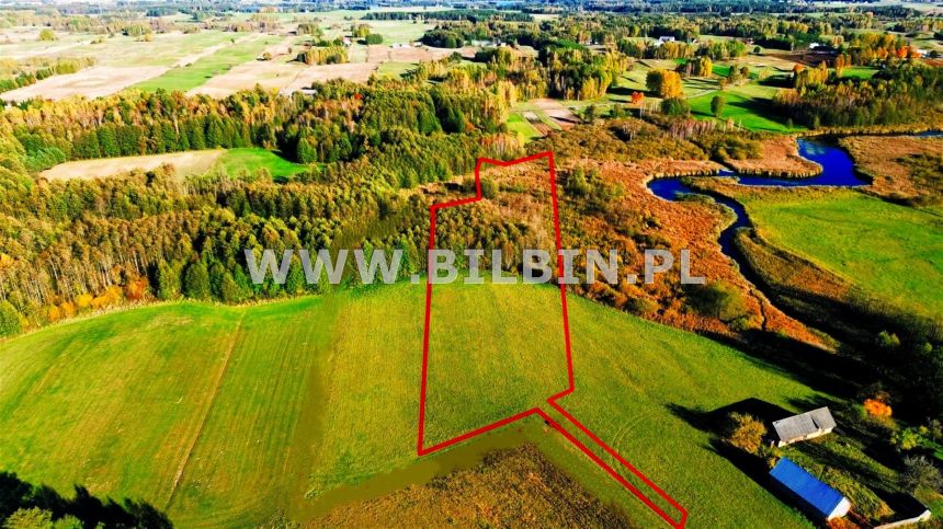Działka z linią brzegową do rzeki Żubrówka ! miniaturka 2