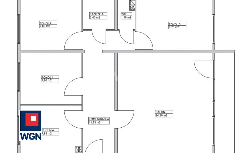 Kleosin, 518 000 zł, 73 m2, kuchnia z oknem miniaturka 9