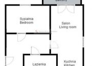 Dwupokojowe mieszkanie na Woli Justowskiej miniaturka 10
