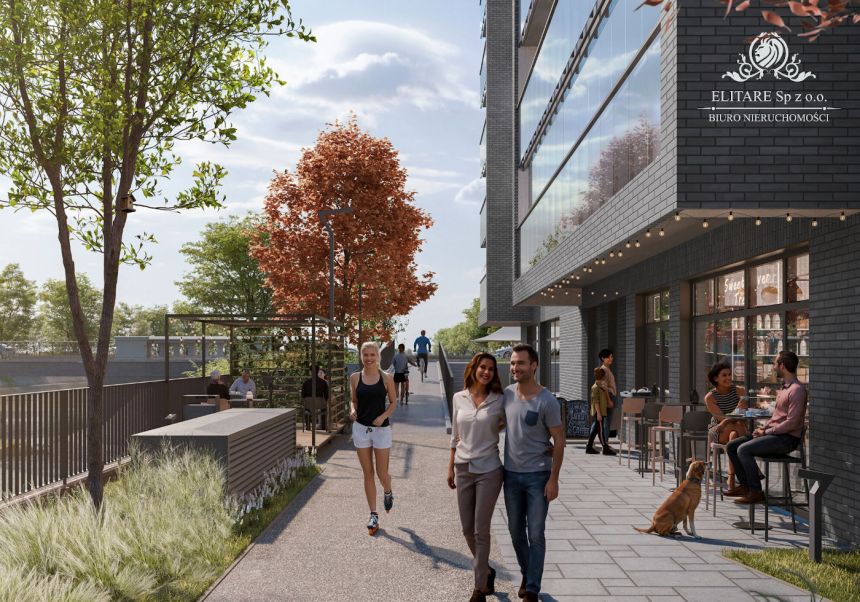 Mieszkanie 41,01m2 + ogórd i taras  widokiem na Odrę/Kleczków - zdjęcie 1