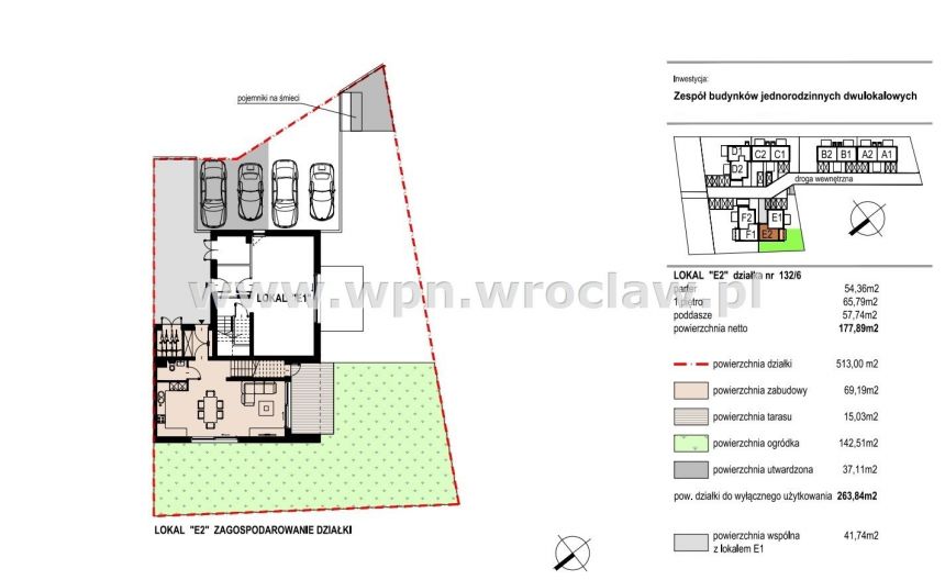 Komfortowy skrajny szereg 178m, ogród cicha okolic miniaturka 5